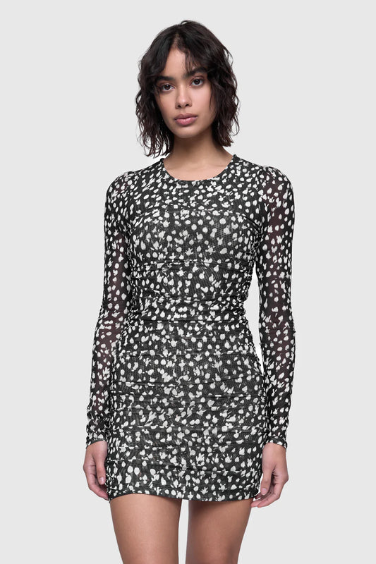 Vestido con fruncidos Samara